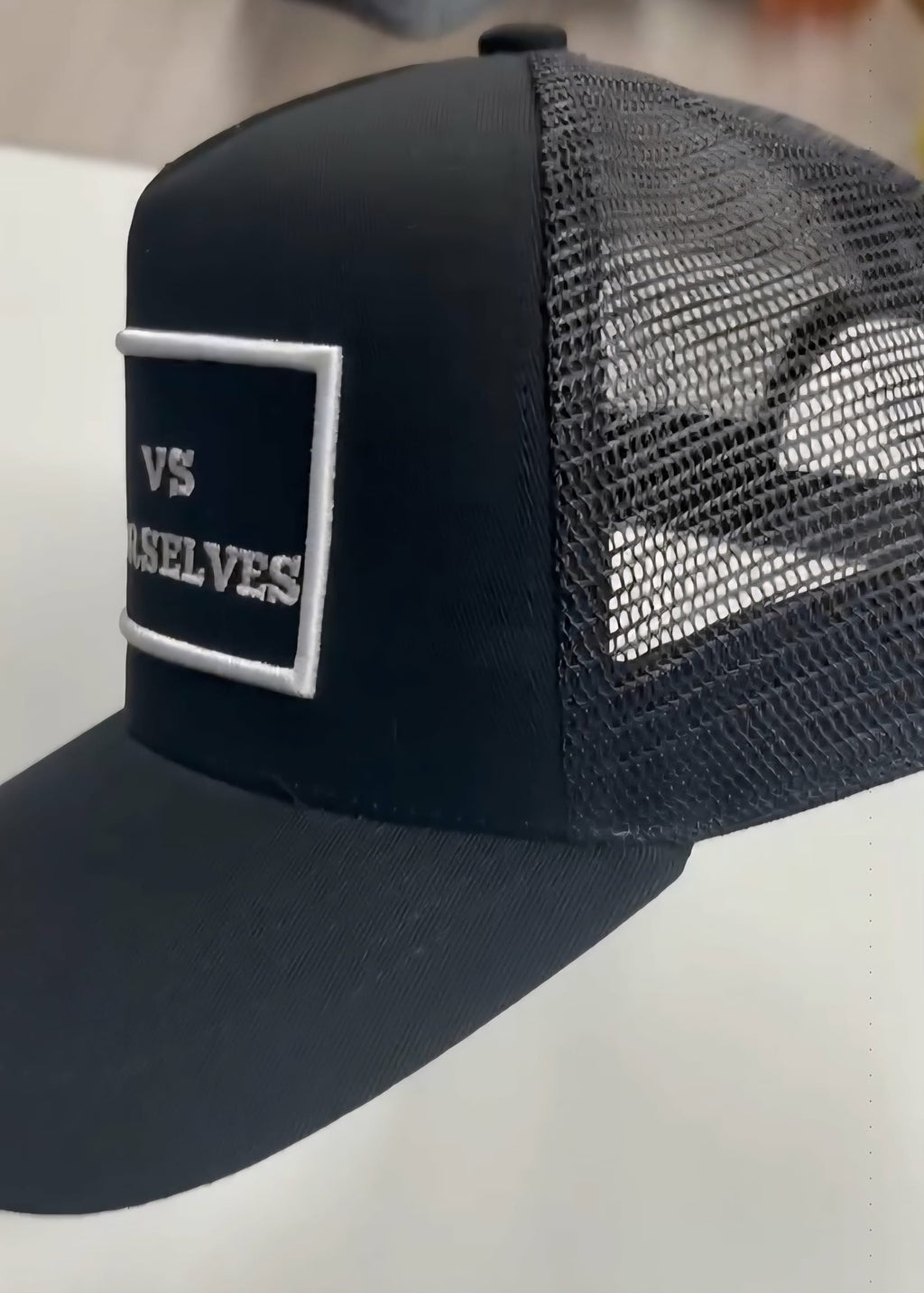 UOI embroidered snapback hat